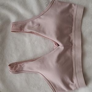 Light pink Nike sports bra size Small